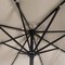 Flash Furniture Montego 9 FT Round Umbrella with 32 Solar LED Lights and Crank and Tilt Functionality in Tan GM-WL-U22002B-TAN-GG - alternate 4